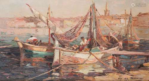 FERNAND VAN DEN BUSSCHE (1892 1975) Mediterranean …