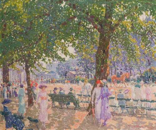 ALPHONSE PROOST (1880 1957) Rotten Row (Hyde Park)…