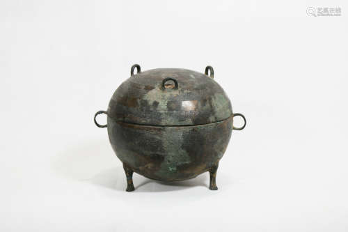 Chinese Exquisite Early China Tripod Furnace