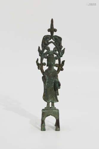 Chinese Early China Period Bronze Ornament