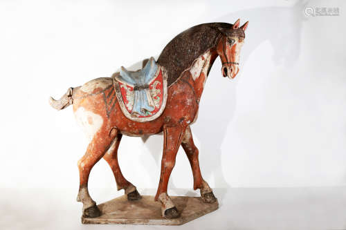 Chinese Exquisite Pottery Horse