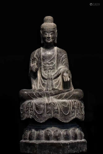 Chinese Northern Wei Dynasty Buddha Statue