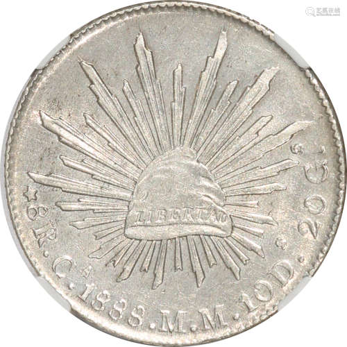 1888 墨西哥鹰洋银币