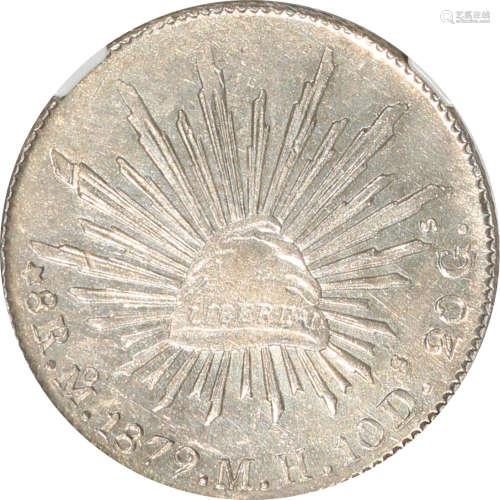 1879/80 墨西哥鹰洋银币