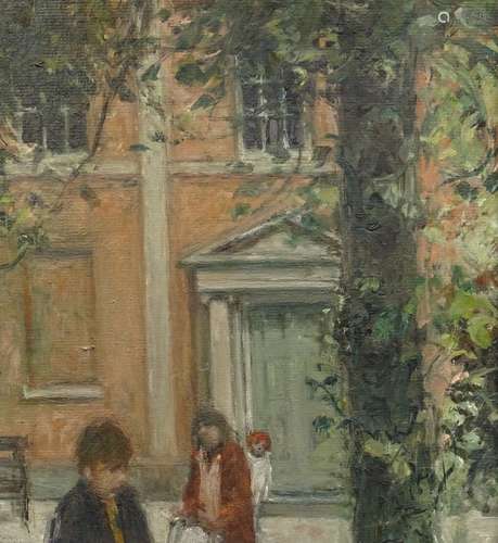 Peter Brannan (1926-1994). Lincoln Sessions House, oil on board, signed and dated (19)90, 24.5cm x 2