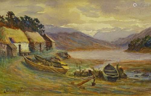 Johnson Hedley (1848-1914). Portlec, Isle of Skye, watercolour, signed and titled verso, 17cm x 26.5