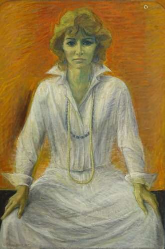 •Antonin (Tony) Bartl (1912-1998). Jocelyn, oil on canvas, signed and dated 1985, 94.5cm x 65.5cm.