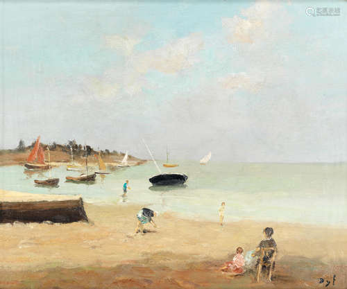 Marcel Dyf (French, 1899-1985) Plage du Logéo (Morbihan)