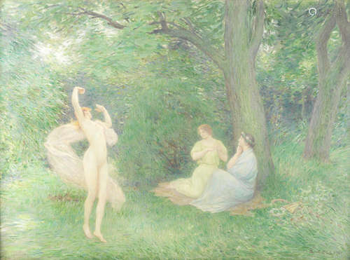 Raphael Collin (French, 1850-1916) A dance of summer