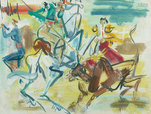 Gen Paul (French, 1895-1975) La corrida