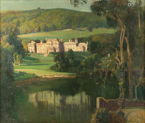 Samuel John Lamorna Birch, RA, RWS, RWA (British, 1869-1955) Bowhill House