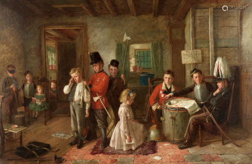 Charles Hunt (British, 1829-1900) The court martial