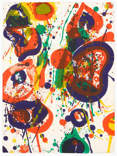 Sam Francis (1923-1994) Untitled 3 (Variant II), from Pasadena Box