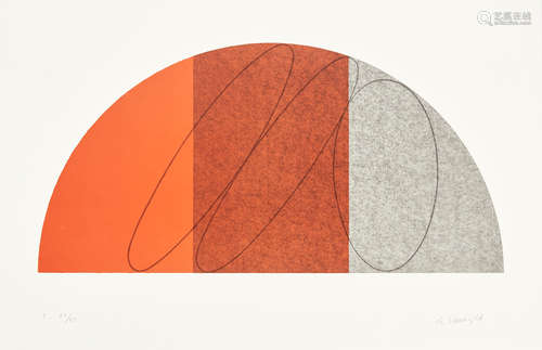 Robert Mangold (born 1937) Semi-Circle I-IV (4 works)