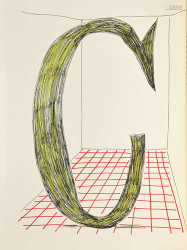 David Hockney (born 1937) Hockney's Alphabet