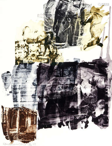 Robert Rauschenberg (1925-2008) Eagle Eye, from Ruminations series