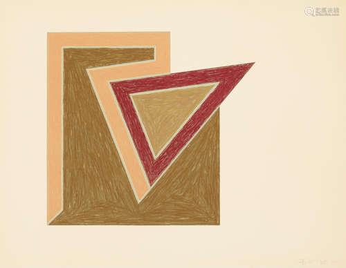 Frank Stella (born 1936) Tuftonboro, from Eccentric Polygons