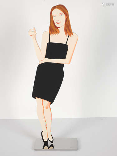 Alex Katz (born 1927) Black Dress 4 (Sharon)