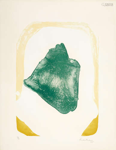 Helen Frankenthaler (1928-2011) Orange Hoop