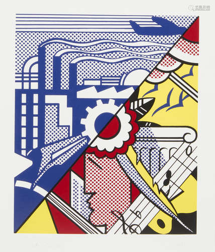 Roy Lichtenstein (1923-1997) Industry and the Arts (II)