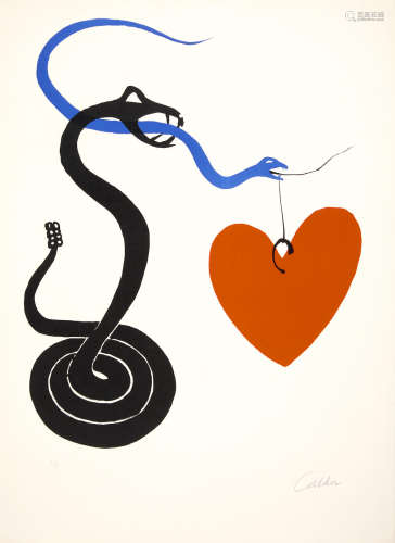 Alexander Calder (1898-1976) Le Serpent au Coeur