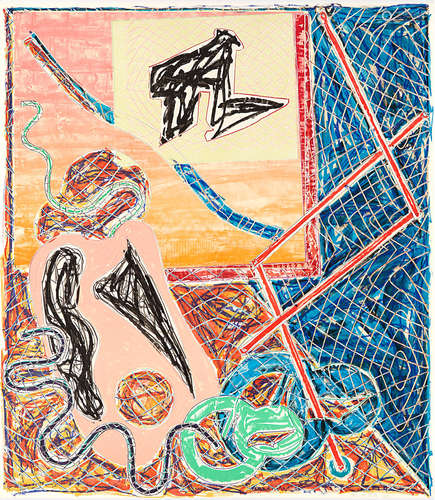 Frank Stella (born 1936) Shards 1