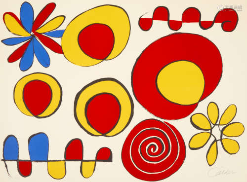 Alexander Calder (1898-1976) Homage to Joan Prats