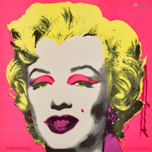 Andy Warhol (1928-1987) Marilyn Invitation (Castelli Graphics)