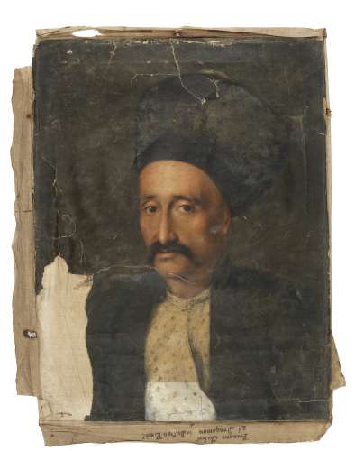 French School (early 19th Century) Portrait of a Dragoman, possibly François Chabert