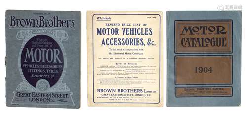 Three Brown Brothers trade catalogues for 1904 and 1908, ((3))