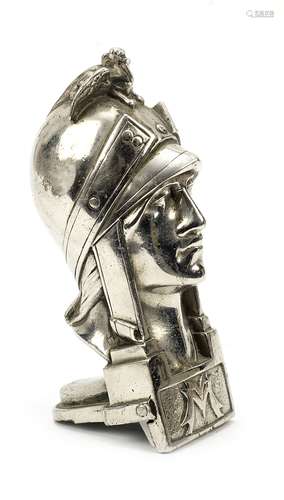 A Minerva mascot, 1925-1937 pattern by Pierre de Soete, Belgian, 1930s,