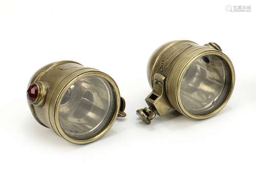 A pair of Ducellier electric side-lamps by Willocq Regnault & Cie, Paris, circa 1910, ((2))