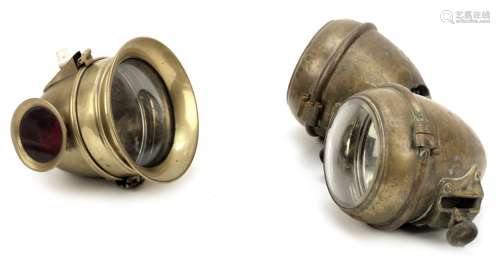 A pair of Rotax model 203 electric sidelights, ((3))