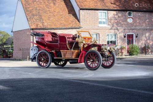 1903 Thornycroft 20hp Four-Cylinder Double Phaeton Chassis no. BZ 14