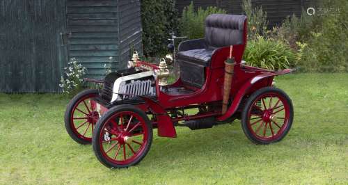 2007 Regent Street Concours-winning,1903 Crestmobile 5hp Model D Runabout Chassis no. 308