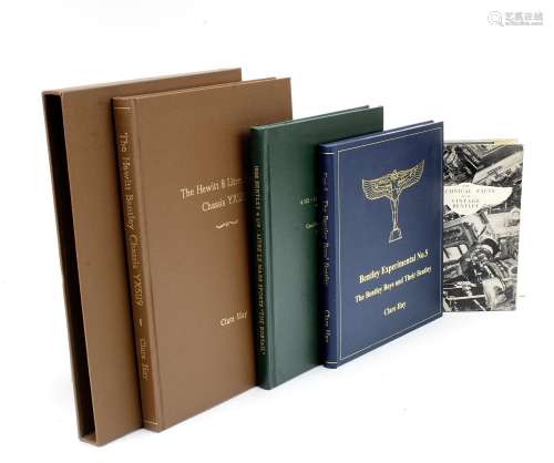Clare Hay: Three books relating to Vintage Bentleys,