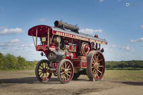 1932 Fowler 10hp B6 Showman's Road Locomotive 'The Lion' Chassis no. Serial no. 19782