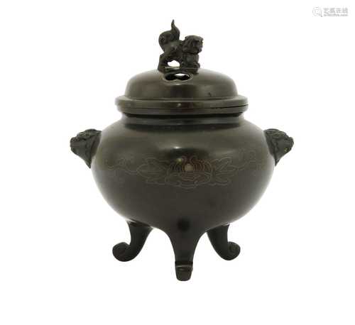 A Japanese incense burner,