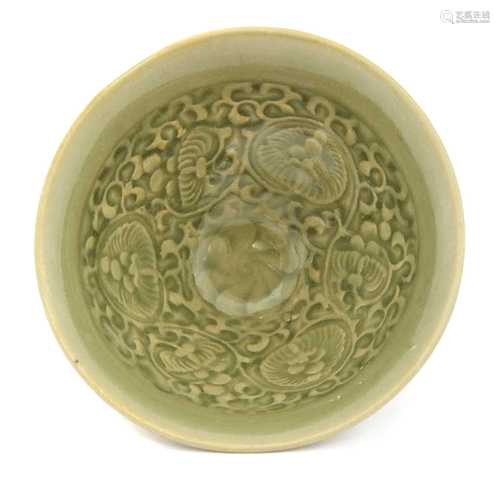 A Yaozhou ware celadon bowl,