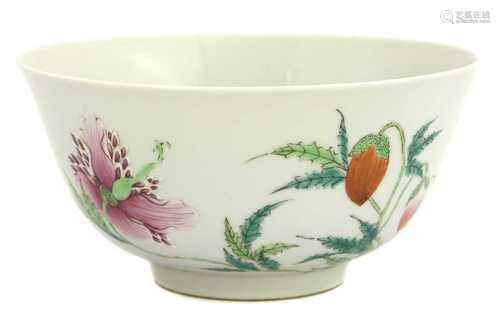 A Chinese famille rose bowl,