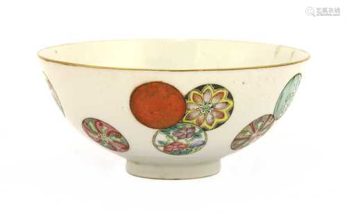 A Chinese famille rose bowl,