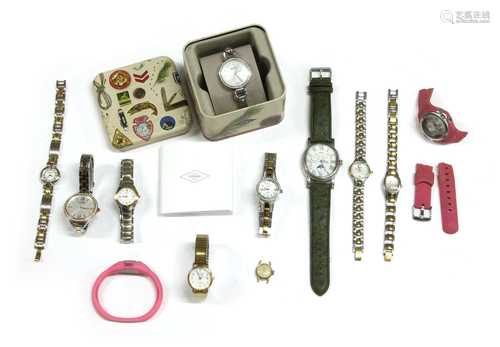 A quantity of ladies' watches,