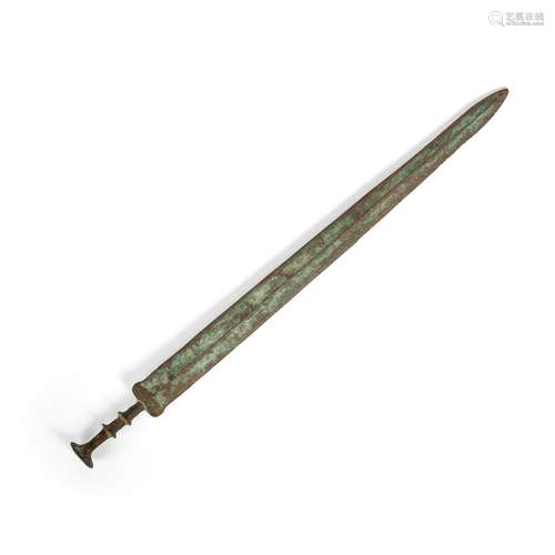 BRONZE SWORD WARRING STATES PERIOD OR LATER