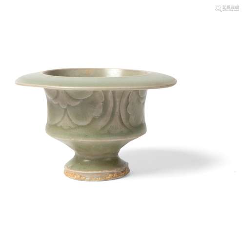 FINE YAOZHOU CARVED CENSER NORTHERN SONG DYNASTY