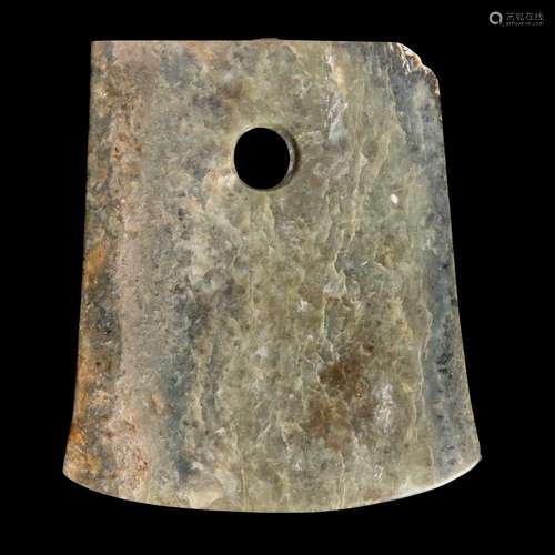 JADE 'YUE' AXE NEOLITHIC PERIOD