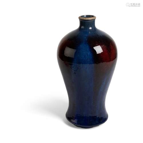 FLAMBÉ-GLAZED 'MEIPING' VASE QING DYNASTY, 18TH CENTURY