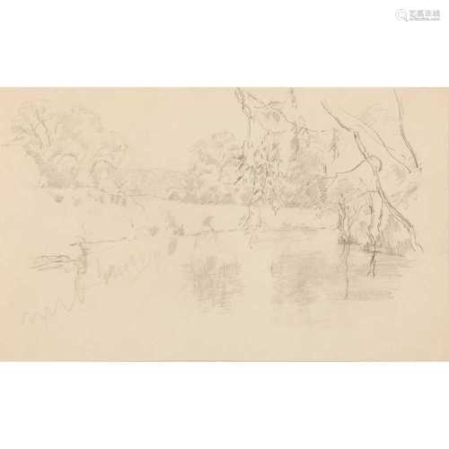 § Roger Fry (British 1866-1934) River Landscape
