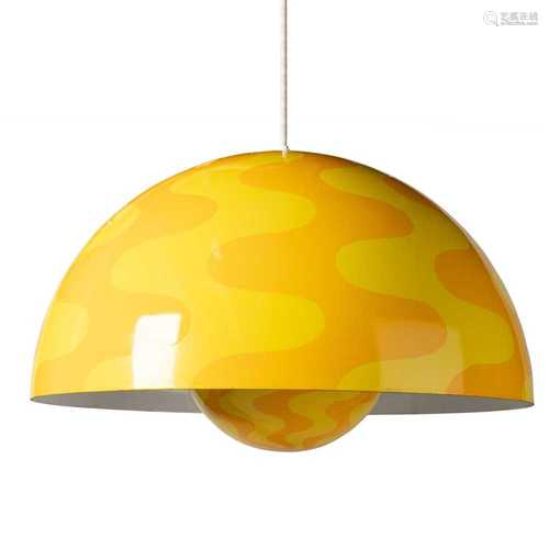 Verner Panton (Danish 1926-1998) for Louis Poulsen Flowerpot Pendant Light