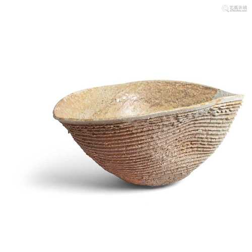 Shozo Michikawa (Japanese 1953-) Natural Ash Bowl, 2007