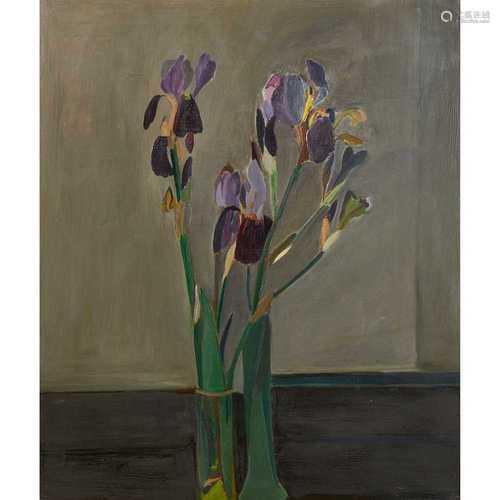 § Ben Levene R.A. (British 1938-2010) Irises